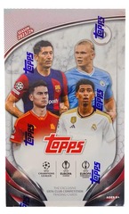 2023-24 Topps UEFA Club Competition Soccer Hobby Box